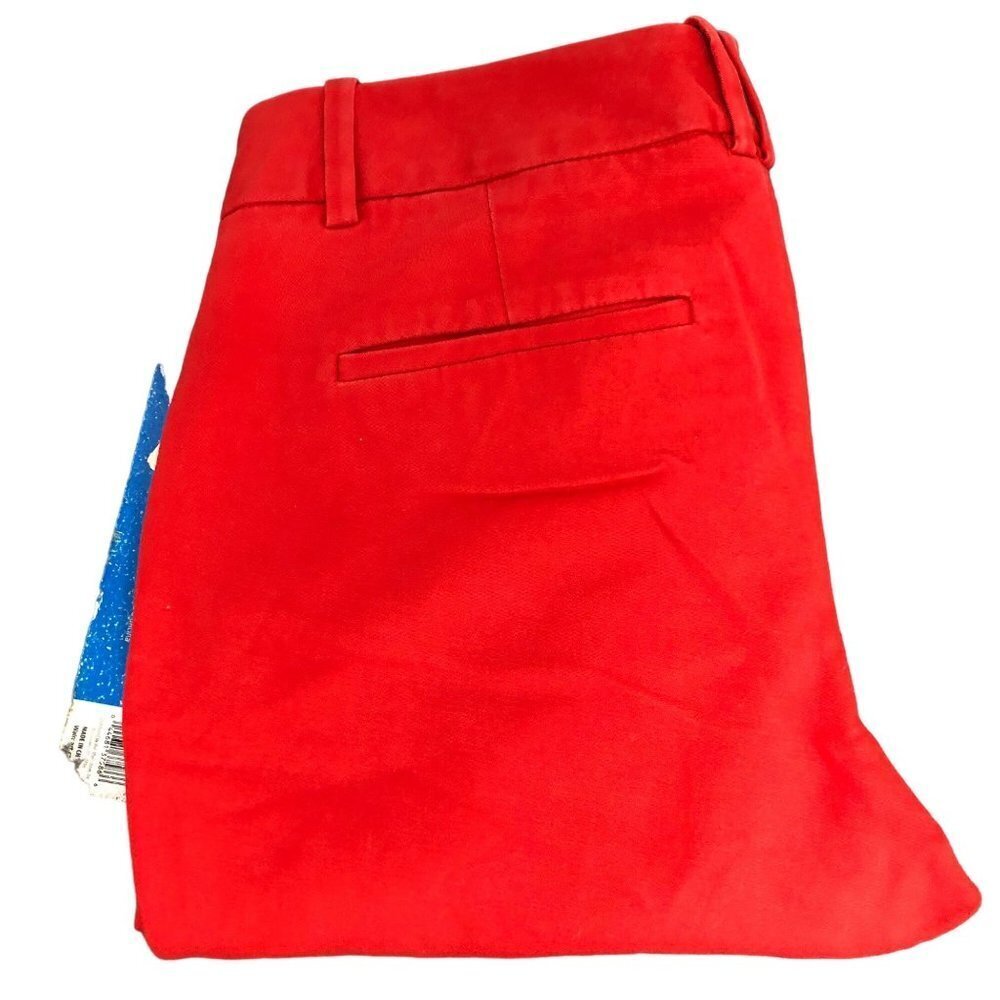 CALVIN KLEIN RED SLIM LEG‎ PANTS SIZE 2 - Picture 6 of 6